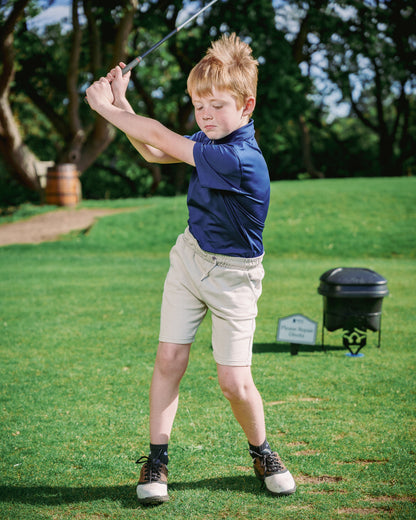 MG Junior Signature Polo- Championship Navy