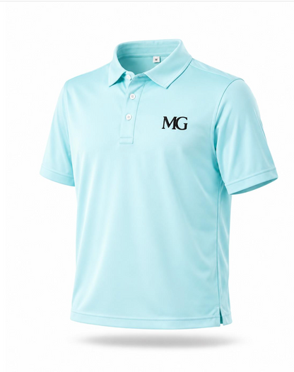 MG Junior Signature Polo - Morning Sky Blue
