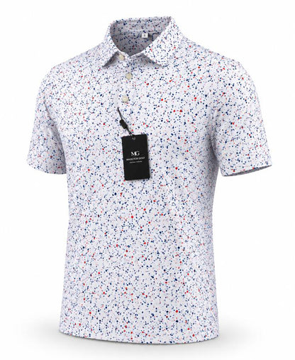 MG Junior Signature Polo – Splash White