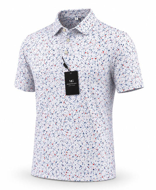 MG Adult Signature Polo – Splash White