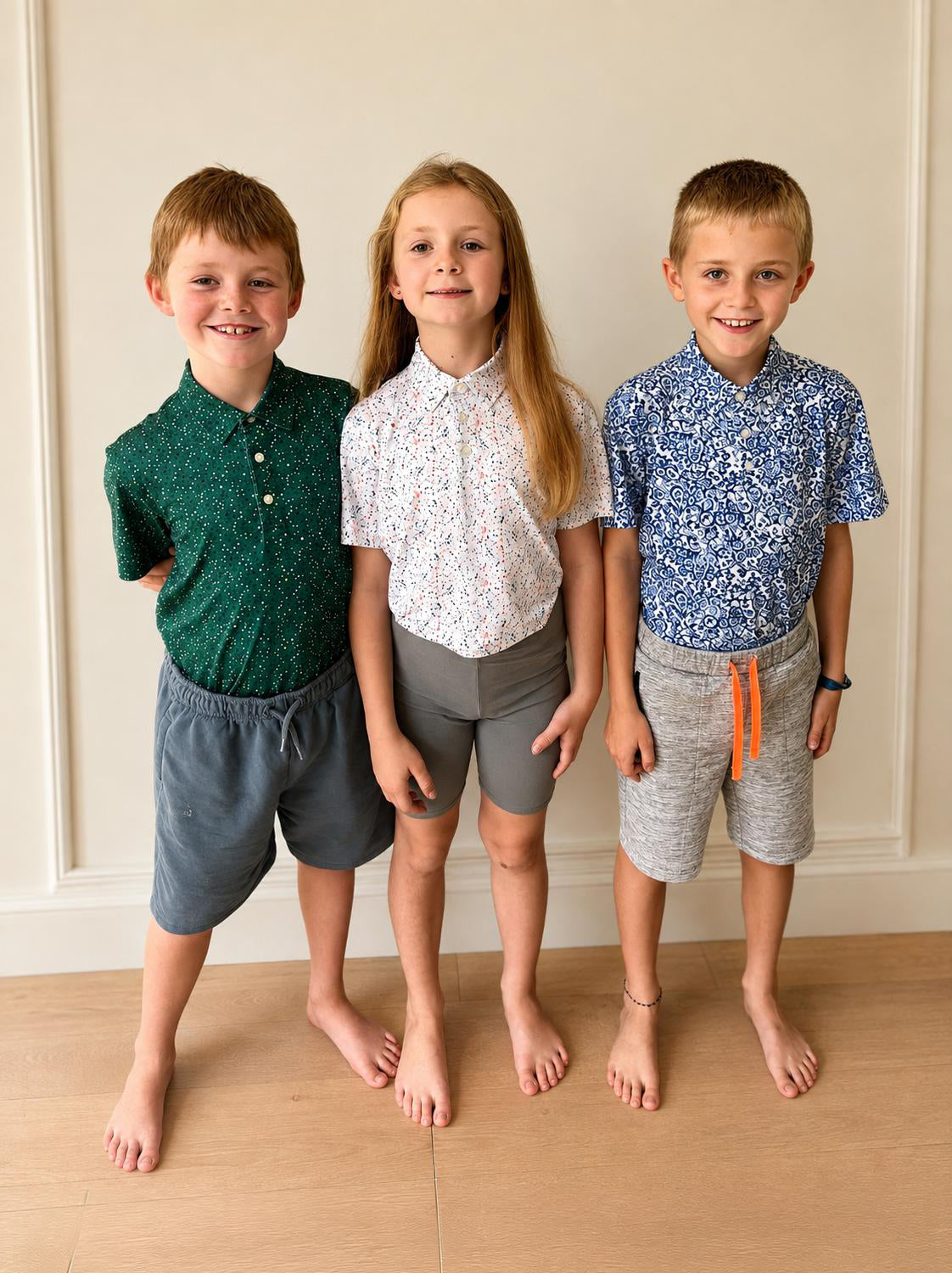 MG Junior Signature Polo – Augusta Green