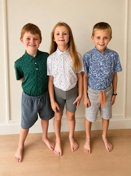 MG Junior Signature Polo – Augusta Green