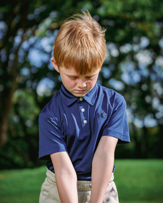 MG Junior Signature Polo- Championship Navy